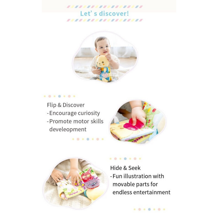 Combi Sense & Discover Book Lula Rabbit Sea (0m+)