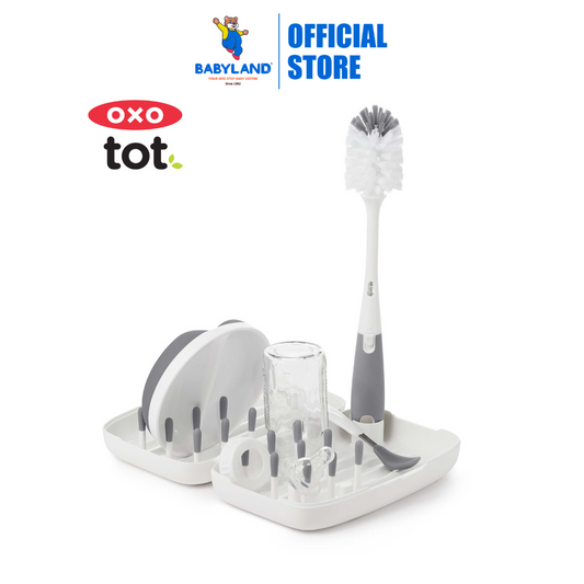 Oxo Tot On the Go Drying Rack & Bottle Brush