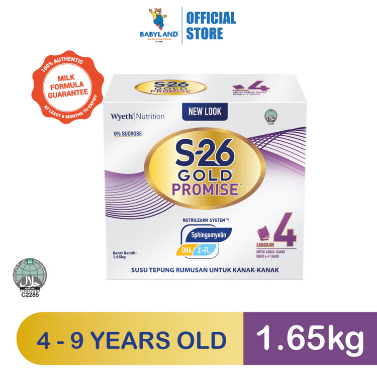 Wyeth S-26 Gold Promise Step 4 (1.65kg) 4yrs+