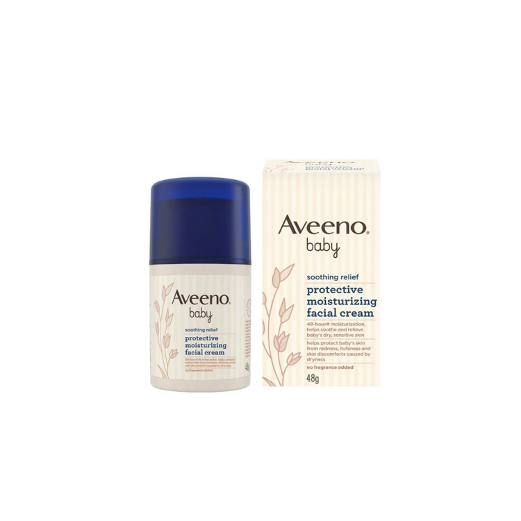 Aveeno Baby Soothing Relief Protective Moisturizing Facial Cream (48g)