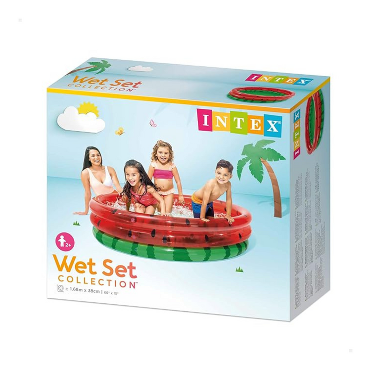 Intex Watermelon Pool IT 58448NP (66''x15'') (2y+) - Wet Set Collection