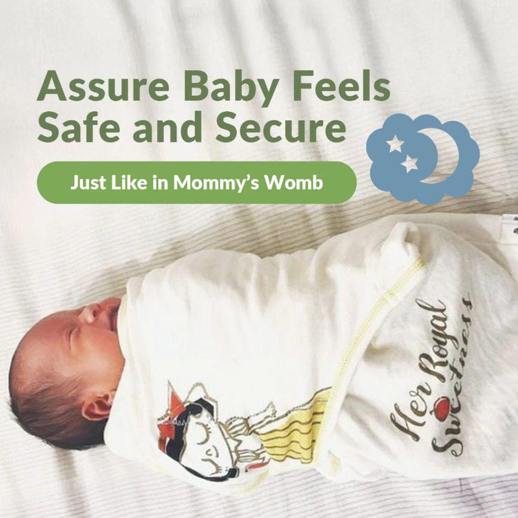 Mamaway Cocoon Swaddle Wrap 2 Pcs - Hedgehog | Bedung Bayi