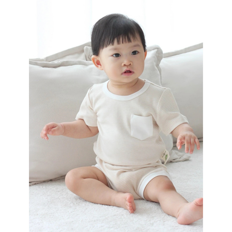 Twinkle Planet Organic Short Sleeves Casual Two-piece Set