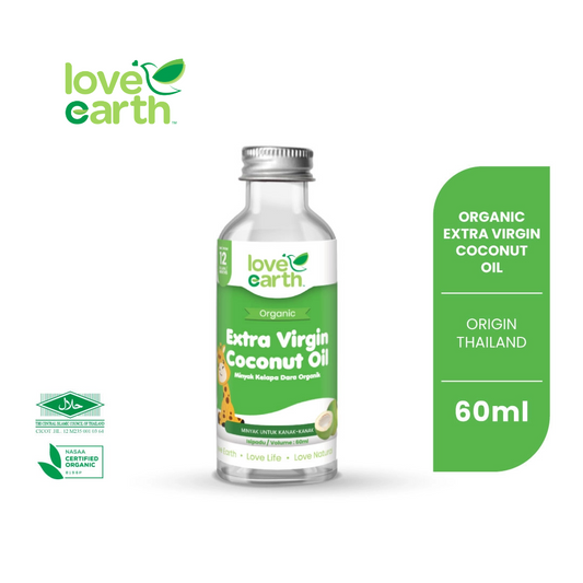 Love Earth Organic Extra Virgin Coconut Oil (60g)