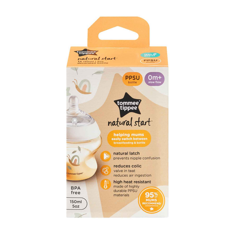 Tommee Tippee Natural Start PPSU Bottle 150ml (Snail)