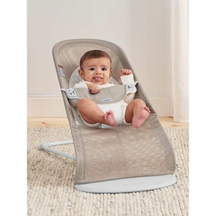 BabyBjorn Bouncer Balance Soft Mesh Grey Frame 8–29 lbs, from 21 in, 0–2 years