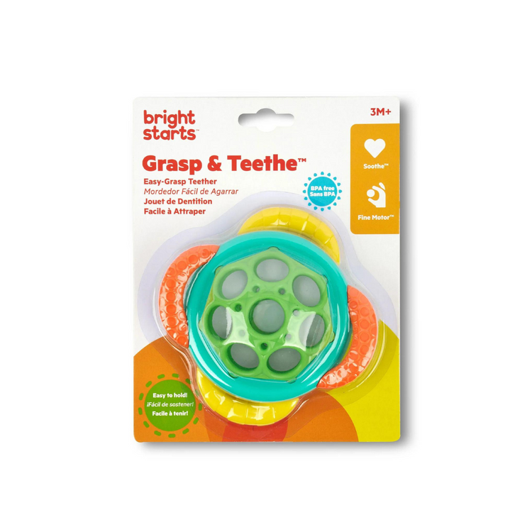 Bright Starts Oball Easy Grasp Jingle Shake Rattle 3M+