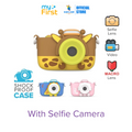 Kids Digital Camera myFirst Camera 3 - 16MP Photo 1080p Video with Selfie Lens Shockproof Pouch Birthday Gift Idea