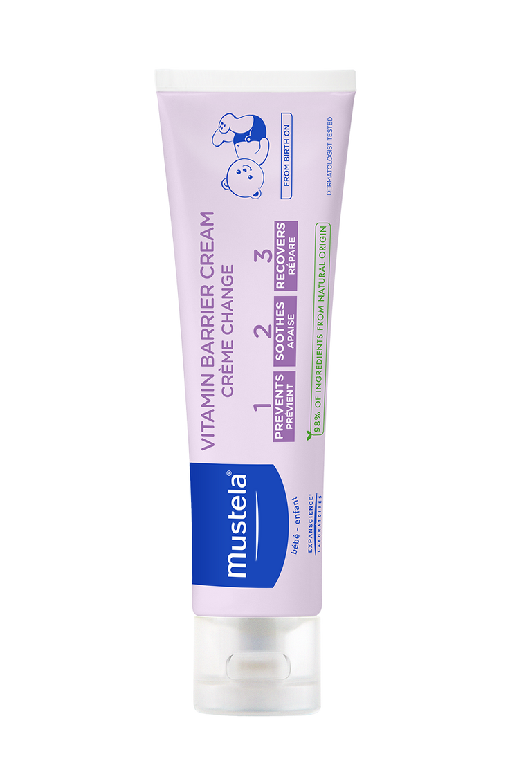 Mustela Vitamin Barrier Cream 123 for All Skin Types (100ML)