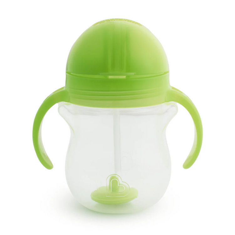 Munchkin Any Angle™ Click Lock® Weighted Straw Trainer Cup, 7oz (6m+)