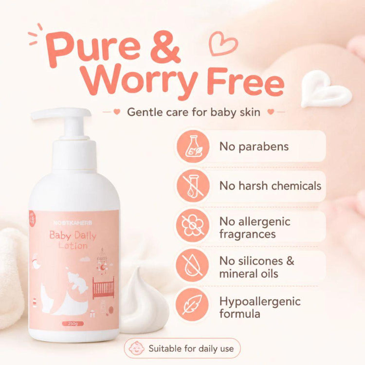 Nootkaherb Baby Daily Lotion 250ml - Nourish. Protect. Soothe