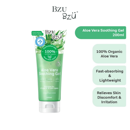 BZU BZU Aloe Vera Soothing Gel (200 ml)