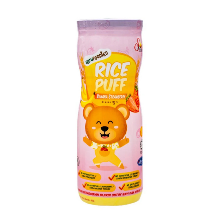 Natufoodies Organic Rice Puffs (6m+) (8m+)