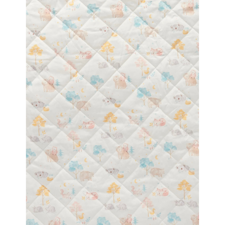 Purebaby Organic Reversible Sensory Play Mat - Little Nap