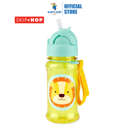 Skip Hop Zoo Tritan Renew Straw Bottle - Lion