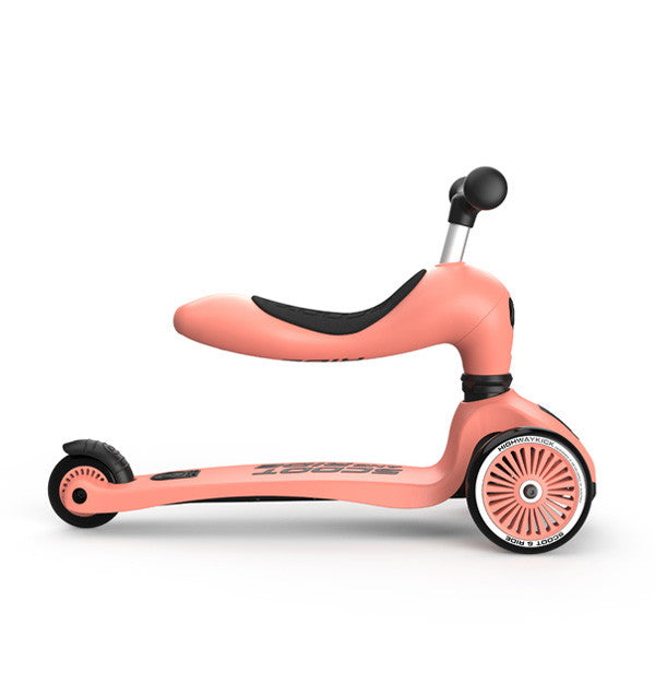 Scoot & Ride Highwaykick 1 Scooter Peach (1-5yrs)