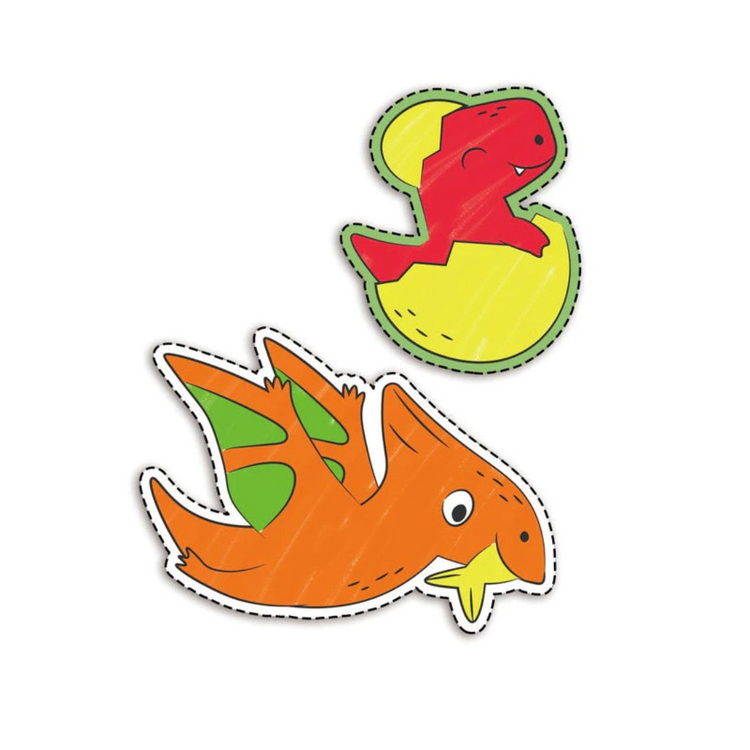 Hape 2017 Dinosaur Doodle Paper Roll Suitable For Age 3-6 Years