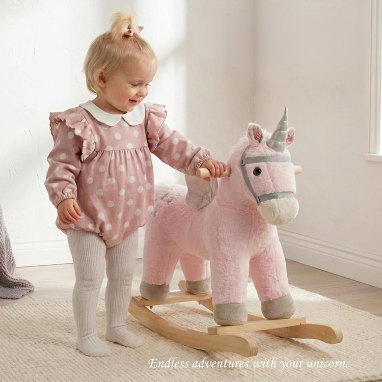 Marvellous Esadora Rocking Horse With Realistic HorseSounds