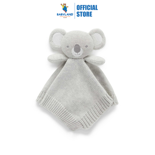 Purebaby Organic Knitted Koala Comforter