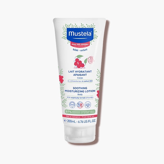 Mustela Soothing Moisturizing Lotion With Organically Farmed Schisandra for Very Sensitive Skin (200ml)