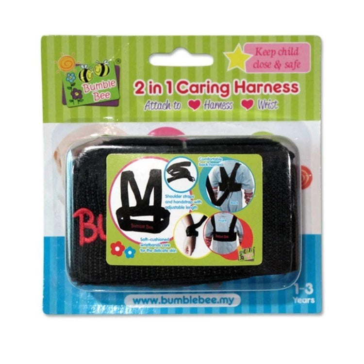 Bumble Bee Baby Safe 2-In-1 Caring Harness/ Leash (1-3yrs)