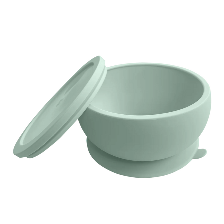 Abiie Octopod Silicone Baby Suction Bowl With Lid