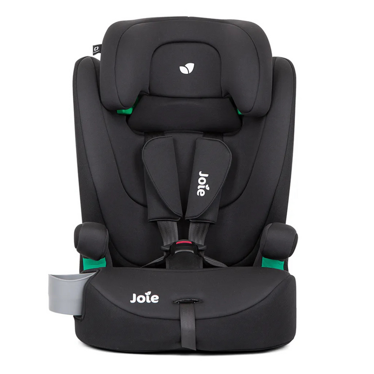 Joie Elevate R129 Car Seat - Shale | Seat Belt Installation (15 months to 12 years)