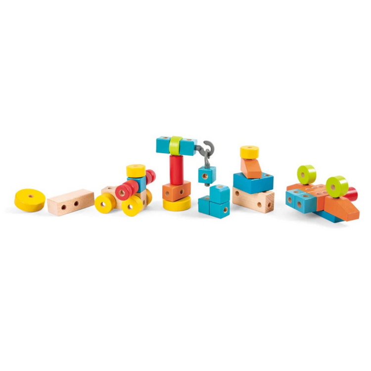 Hape 0519 Infinite Imagination Building Blocks Suitable for Age 18M+