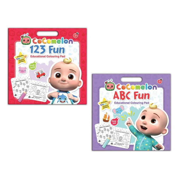 Elm Cocomelon Colouring Pad - ABC