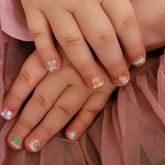 No Nasties Kids Nail Stickers 𝗘𝗮𝘀𝘆 𝗧𝗼 𝗔𝗽𝗽𝗹𝘆