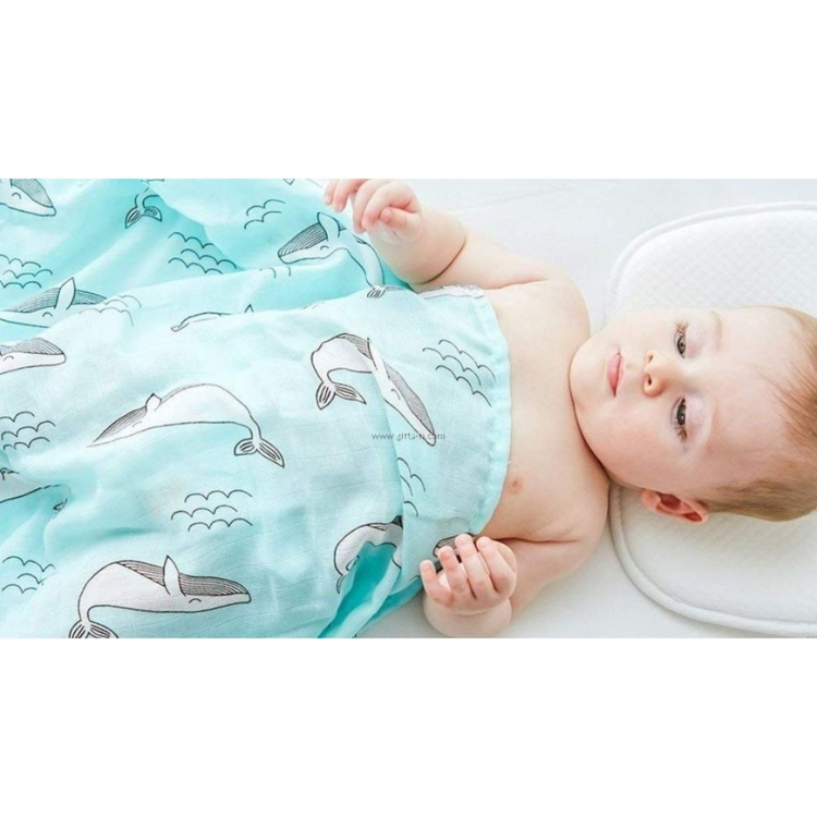 Akarana Baby Bamboo Muslin Blanket