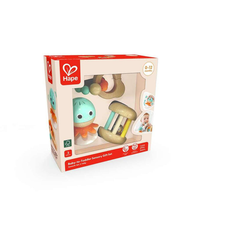 Hape 0126 Infant Toys 3 Gift Set (0m+)