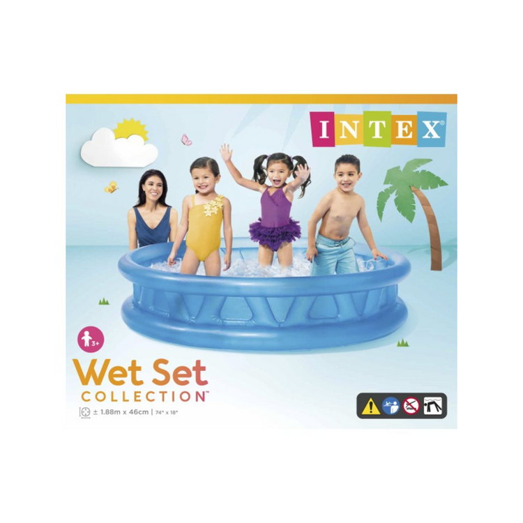 Intex Soft Side Pool IT 58431NP (74''x18'') (3y+) - Wet Set Collection