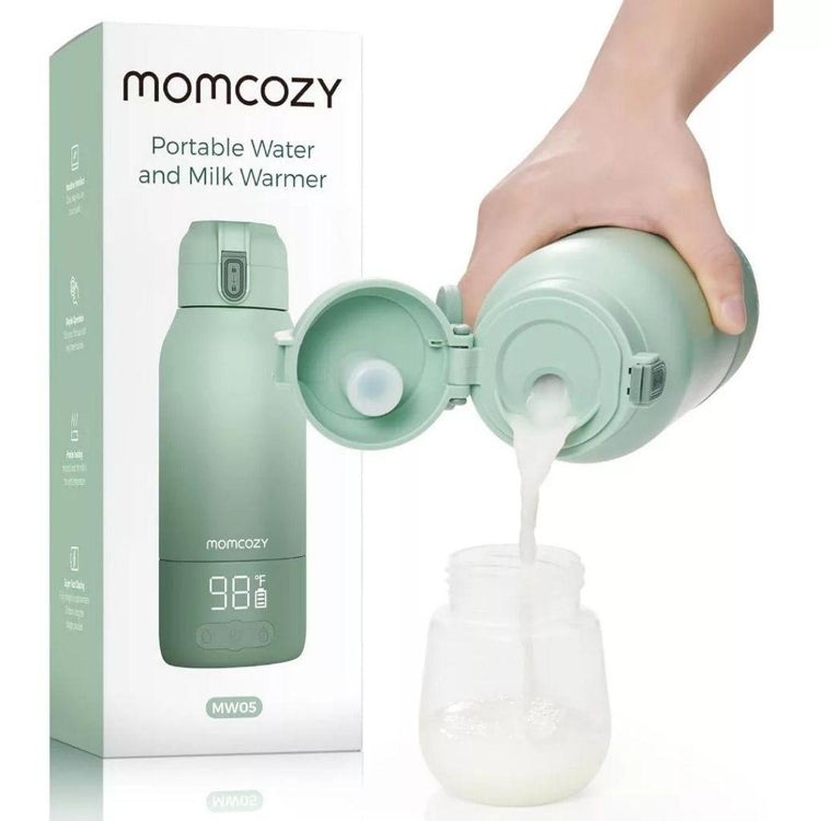 Momcozy Portable Milk & Water Warmer Dual Heating Modes for Travel