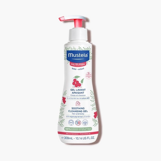 Mustela Soothing Cleansing Gel With Organically Farmed Schisandra for Very Sensitive Skin (300ml)