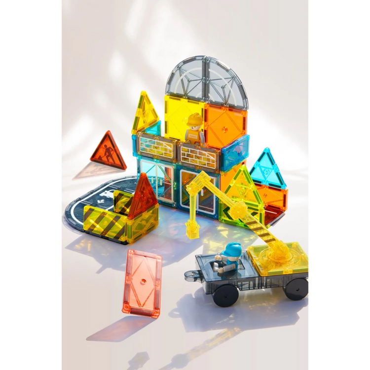 Mideer Colorful Magnetic Tiles - Little Architect (3Y+)