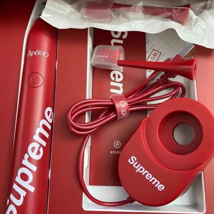 [ LIMITED EDITION ] ApiYoo Supreme Sonic Electric Toothbrush - Red Supreme Series