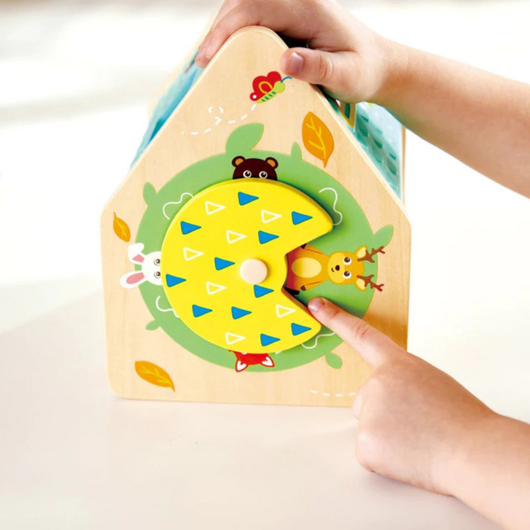 Hape 0515 Critter House Shape Sorter Suitable for Age 2-4 years