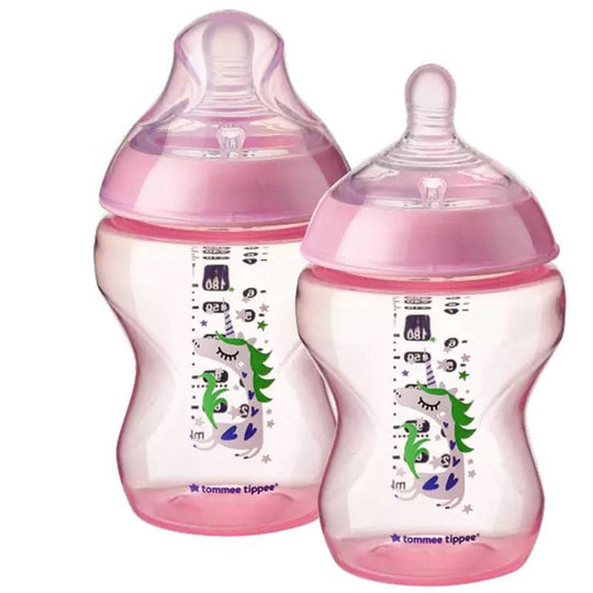 Tommee Tippee PP Bottle 260ml 2 Pcs - Pink