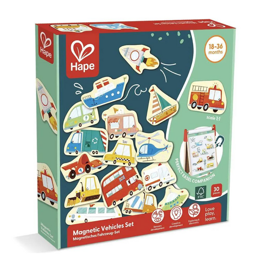 Hape Magnetic Vehicles Set (18-36m)