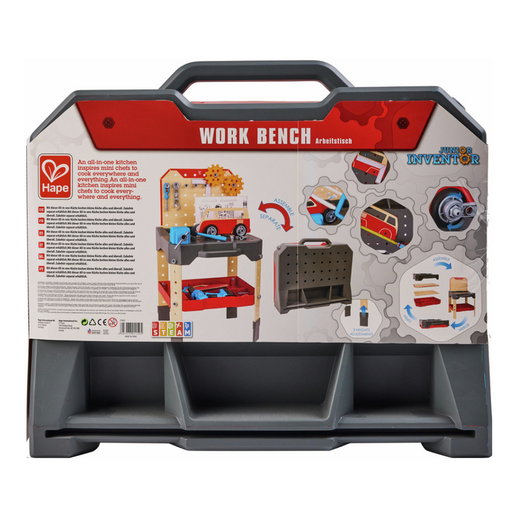 Hape 3036 Vehicle Service & Repair Workbench For Age 3+ Years