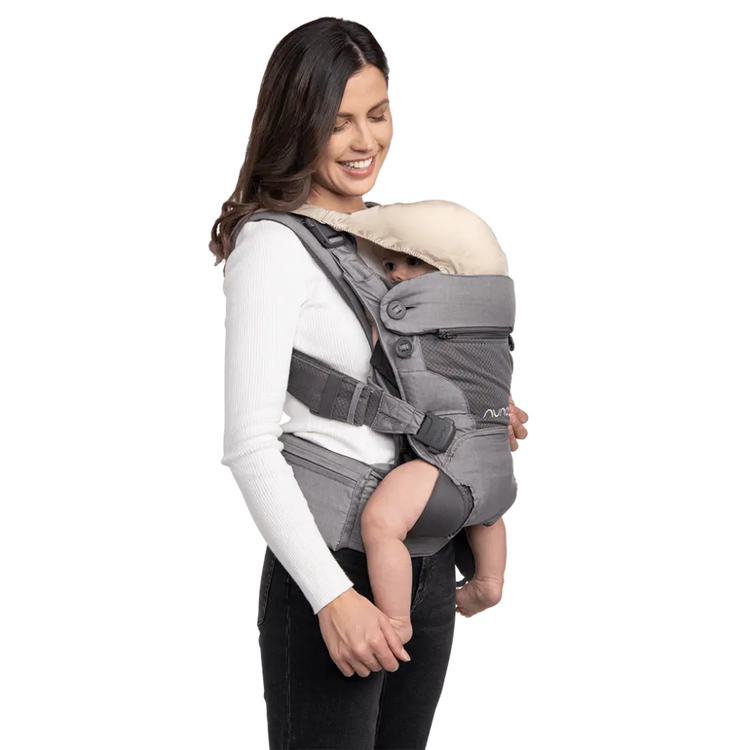 [PRE-ORDER] Nuna CUDL Baby Carrier - Softened Denim, 𝗘𝗿𝗴𝗼𝗻𝗼𝗺𝗶𝗰, 𝟰 𝗣𝗼𝘀𝗶𝘁𝗶𝗼𝗻𝘀