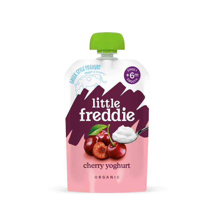 Little Freddie Luscious Cherry Greek Style Yoghurt 100g - 6M+
