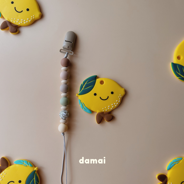 Damai Gigit Teether Set Lemon