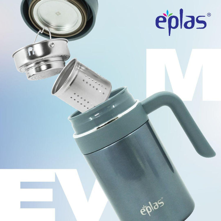 EE JIA Eplas Vacuum Mug 520ml (EVM-520) (Random Colour)