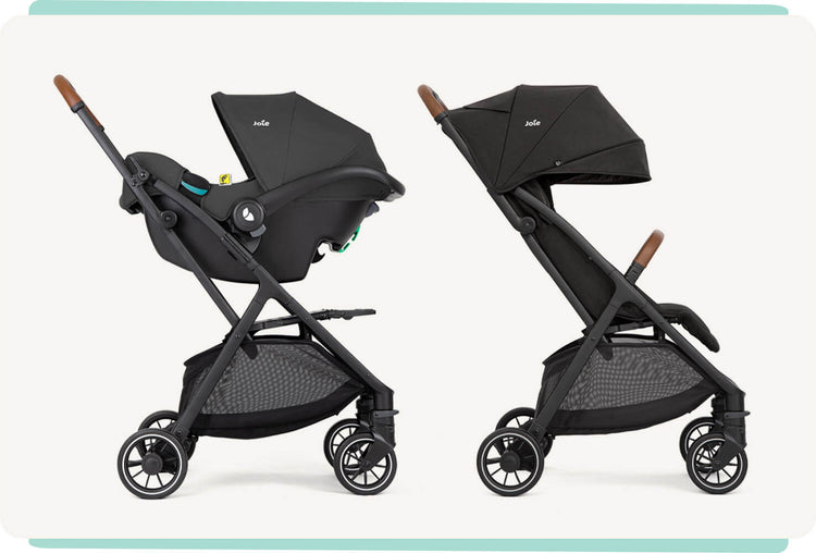 Joie Pact Pro Lightweight Compact Stroller - Shale (Birth to 22kg)