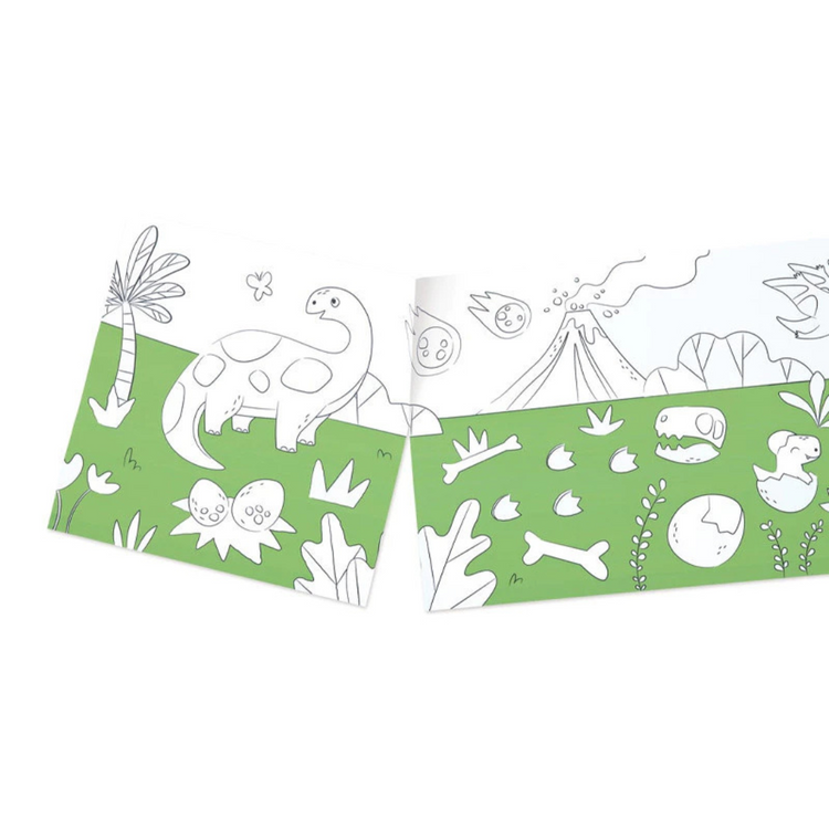 Hape 2017 Dinosaur Doodle Paper Roll Suitable For Age 3-6 Years