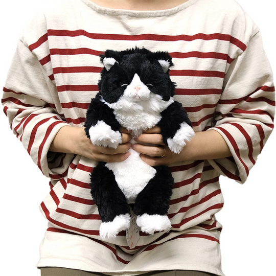 Sunlemon 1393 Hachiware - Lying Cat Sleeping Face Stuffed Toy S