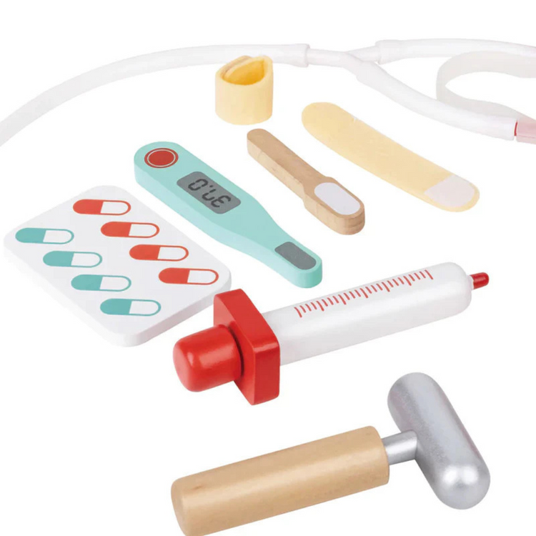 Hape 3053 Little Doctor Playset Suitable For Age 3+ Years