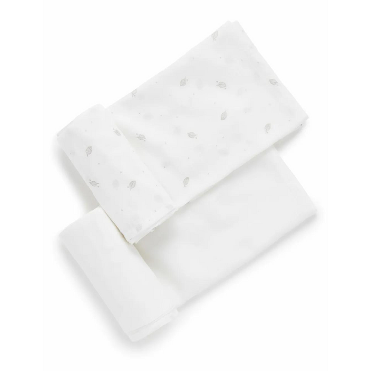 Purebaby - Organic Muslin Wrap 2 Pack